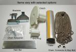 Rollease R24-Kit - Chain/Clutch Drive Roller Shade Kit with 1.5" x 106" Tube