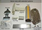 Rollease R24-Kit - Chain/Clutch Drive Roller Shade Kit with 2" x 105" Tube