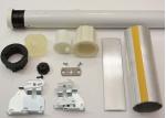 Somfy 1240485 Sonesse 40 WireFree (ST40WF) RTS Li-ion Roller Shade Motor Kit with 2" x 105" Tube