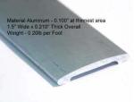 Rollease Shade Internal Hem Bar - RCBIHB - 9 Foot (105" Actual Length)