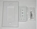 A-OK AC135-06 RF Remote Control - Switch Removed Contents - 6 Channel - White