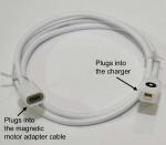 Somfy 9028560 WireFree Li-ion Magnetic Charging Cable for RU24WF, RU28, ST28WF, ST30UWF, ST40WF motors