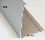 Rollease - 3" Anodized Aluminum Fascia Panel - RFP3A - 9 Foot (105" Actual Length)