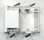 Arlington Ind. TVBU507 - Recessed 3 Gang Dual Voltage Work Box