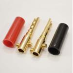 SBFA50G - Gold Plated Studio BFA Banana Plug Speaker Connectors - Pieces