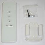A-OK AC123-02 RF Remote Control - Package Contents  - 2 Channel - White