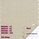 Phifer Sheerweave 2390-Q20 Beige - 5%