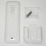 A-OK AC123-01 RF Remote Control - Back  - 1 Channel - White