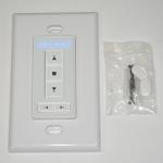 A-OK AC135-06 RF Wireless Wall Switch - Package Contents - 6 Channel - White