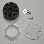 Somfy 9025711 RU24WF Crown & Drive Adapter Kit for 1.25"  Rollease Shade Tubes