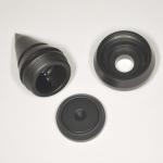 ViaBlue HS Black Speaker Spikes Vibration Absorbers / Dampers for Speakers and Audio Equipment