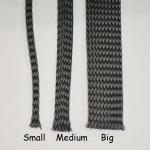 ViaBlue Braided Sleeve - Silver - Small, Medium, Big