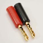 SBFA50G - Gold Plated Studio BFA Banana Plug Speaker Connectors
