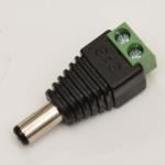 M5521ADAST - 5.5mm x 2.1mm Male Power Plug with Screw Terminals