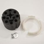 Somfy 9025815 - 1.25" Rollease Crown and Drive for the Somfy RU28, RU28WF, ST28, ST28WF
