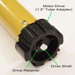 A-OK AM25-1.2/30-ES  12VDC RF Roller Shade Motor - Drive