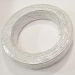 UL2468 24 AWG Parallel Zip Cord, White, TC/BC conductors - 500' Bundle