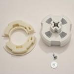 Somfy 9021017 - 2" Rollease Crown and Drive for the Somfy ST30WF & ST30UWF Motor