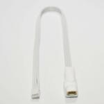Somfy 9021131 WireFree Li-ion Charger Extension Cable (Short 20cm) for 3 pin charging port motors (ST28WF, ST30UWF, etc)