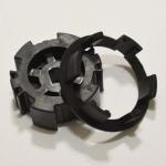 A-OK AM28-15-CD Crown and Drive Adapter for 1.5" Rollease Tubes and 28mm A-OK Motors