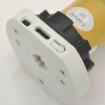 A-OK AM25-1/25-ES-E  RF usb-wh Roller Shade Motor with Built-in Lithium-ion Battery - Head