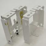 ZMC RS-UF 3" Fascia Brackets for Rollease R16 Clutches - White