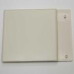 ZMC RS-UH3 Fascia Bracket End Caps - Vanilla