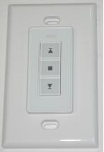 A-OK AC135-01 RF Wireless Wall Remote Control - 1 Channel - White