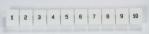 Altech MT8 ID Marking Tags for Terminal Block