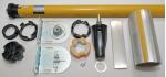 A-OK AM35-6/18-ES-E-Z-HD RF & ZigBee* Li-ion Roller Shade Motor Kit with 2.5" x 105" Tube