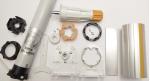 Gaposa XS50-AC5025 120VAC RF Roller Shade Motor Kit with 2.5" x 72" Tube