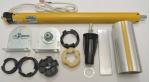 A-OK AM35-6/28-MEL-HD RF 120VAC Roller Shade Motor Kit with 2.5" x 105" Tube
