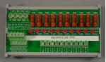 AVO 10 Position Fused Power Distribution Board, Panel or DIN Rail Mount - PD10F532DC
