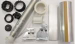 Gaposa XS30-DC2028 (XSDC3EZ228) 24VDC RF Roller Shade Motor Kit with 2" x 105" Tube