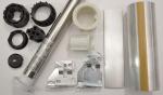 Gaposa XS30-Li2026 (XSDC3EZ226RO) Li-ion RF Roller Shade Motor Kit with 2" x 105" Tube