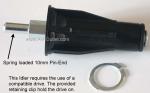 Somfy 9420800 Universal Idler w/10mm Collapsible Shaft