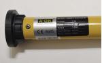 A-OK AM28-1.8/25-ES-E-USB  RF Roller Shade Motor with Built-in Lithium-ion Battery - Label