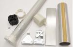 Somfy Sonesse 28 WireFree (ST28WF) RTS Li-ion Roller Shade Motor Kit with 1.5" x 48" Tube