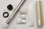 Gaposa XS30-Li2026 Li-ion RF Roller Shade Motor Kit with 1.5" x 36" Tube