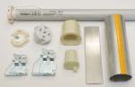 Somfy 1003310 Sonesse 30 Ultra WireFree (ST30UWF) RTS Li-ion Roller Shade Motor Kit with 2" x 105" Tube