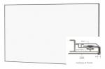 Da-Lite UTB Contour AEB Fixed Wall Projection Screen