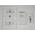 A-OK AC135-06 RF Remote Control - Back  - 6 Channel - White