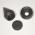 ViaBlue HS Black Speaker Spikes Vibration Absorbers / Dampers for Speakers and Audio Equipment