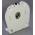 ZMC RS-921 Adjustable 10mm Idler Bracket Back - White