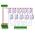 AVO 10 Position DIN Rail Fused Power Distribution Panel/Terminal Block - PD10F532DC-DM
