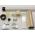 Somfy 1240485 Sonesse 40 WireFree (ST40WF) RTS Li-ion Roller Shade Motor Kit with 2" x 105" Tube