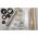 Gaposa XS30-Li2026 Li-ion RF Roller Shade Motor Kit with 2" x 94" Tube