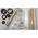 Gaposa XS30-Li2026 (XSDC3EZ226RO) Li-ion RF Roller Shade Motor Kit with 2" x 105" Tube