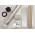 Gaposa XS30-DC2028RD (XSDC3DZ228) 24VDC RF/DCT Roller Shade Motor Kit with 1.5" x 105" Tube