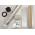 Gaposa XS30-DC2028RD 24VDC RF/DCT Roller Shade Motor Kit with 1.5" x 72" Tube